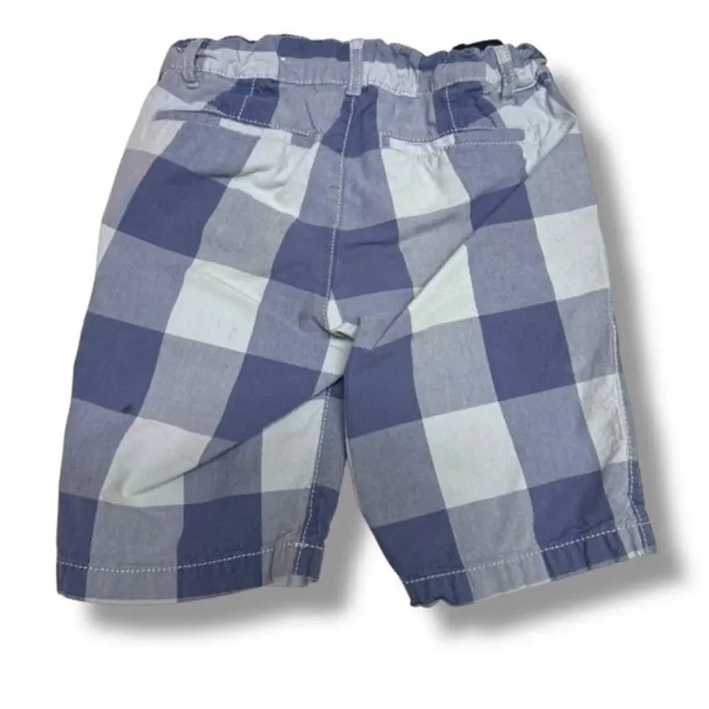 The Children's Place Blue Checked Summer‎ Shorts Sz 7